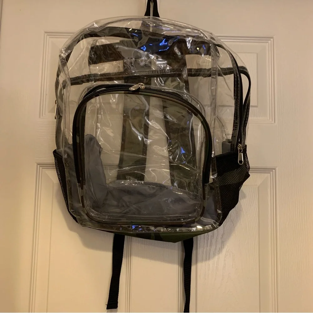 🔥 🔥 🔥 Unisex Camouflage Clear backpack🔥 🔥 🔥